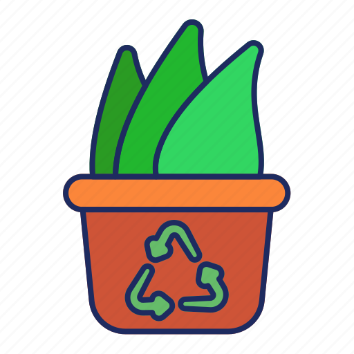 Plant, growth, recycle, bucks, drop icon - Download on Iconfinder