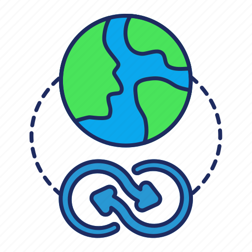 World, infinite, arrow, interface, connection icon - Download on Iconfinder