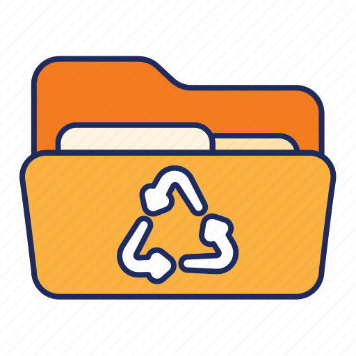 Folder, recycle, bin, trash, interface icon - Download on Iconfinder