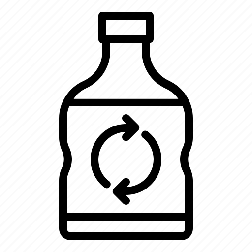 Recycling, bottle, recycle, beverage, trash icon - Download on Iconfinder
