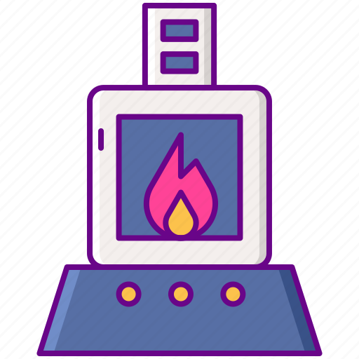 Incinerator, burner, burn icon - Download on Iconfinder