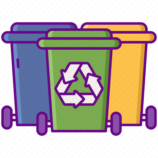 Recycling, bins, mandatory icon - Download on Iconfinder