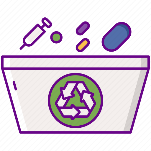 Waste, medical, recycle icon - Download on Iconfinder