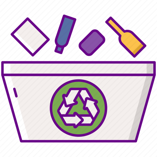 Trash, garbage, waste, mixed icon - Download on Iconfinder