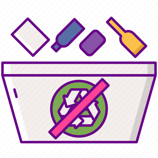 Non, items, recyclable icon - Download on Iconfinder