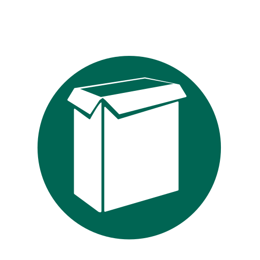 Food boxes, paperboard, recycling icon - Free download