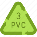 green, polyvinyl, chloride, pvc