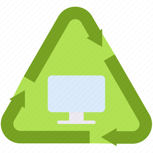 Recycling, electronics, or, computer, screen icon - Download on Iconfinder