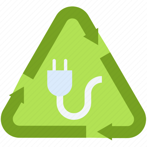 Recycling, power, or, electric, cords icon - Download on Iconfinder