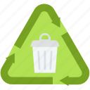 recycling, waste, or, garbage, bin