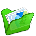 folder, green, mypictures