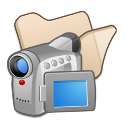 Beige, folder, videos icon - Free download on Iconfinder