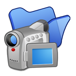 Blue, folder, videos icon - Free download on Iconfinder