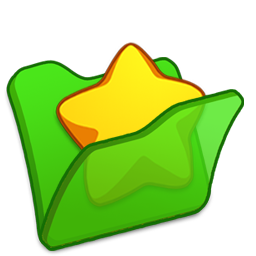 Favourite, folder, green icon - Free download on Iconfinder
