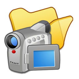 Folder, videos, yellow icon - Free download on Iconfinder