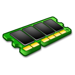 Green, memory, microchip, ram icon - Free download