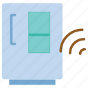 fridge, refrigerator, household, electronics, smart, wifi, connection, wireless
