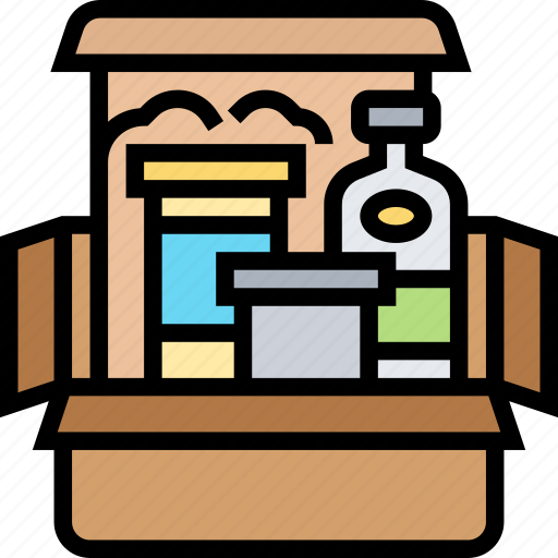 Rationed, food, meal, donations, supplies icon - Download on Iconfinder