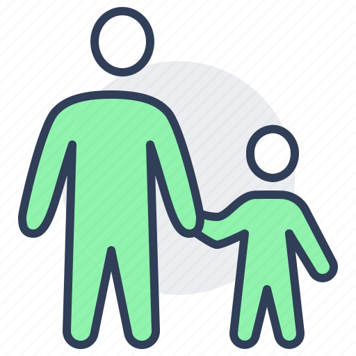 Father, single, child, man, widower icon - Download on Iconfinder