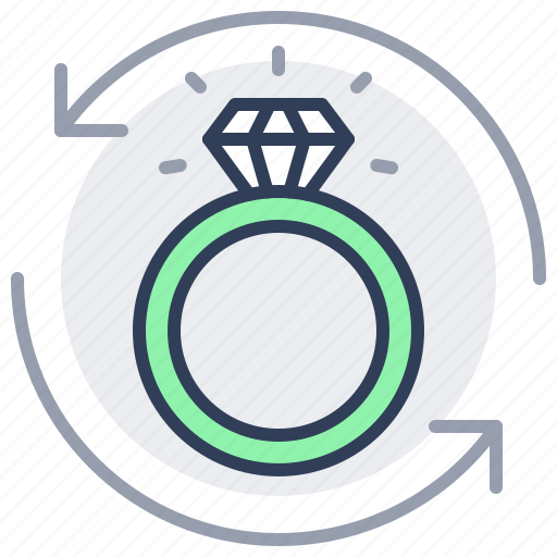 Ring, engagement, marriage, diamond, remarried, wedding icon - Download on Iconfinder
