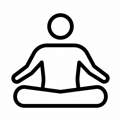 Yoga, meditation, fitness, relax, active, health icon - Download on Iconfinder