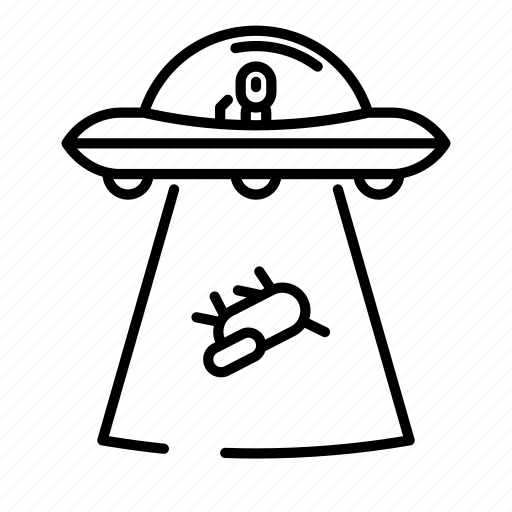 Abduction, alien, beliefs, spacecraft, ufo icon - Download on Iconfinder