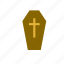 casket, catholic, coffin, cross, death, funeral, religion 