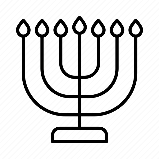 Ethics, hanukkah, jewish, judaism, menorah, religion, worship icon - Download on Iconfinder