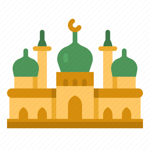 Mosque, worship, islam, islamic, building icon - Download on Iconfinder
