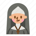 nun, catholic, christian, cultures, avatar