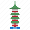 pagoda, japan, buddism, monument, building