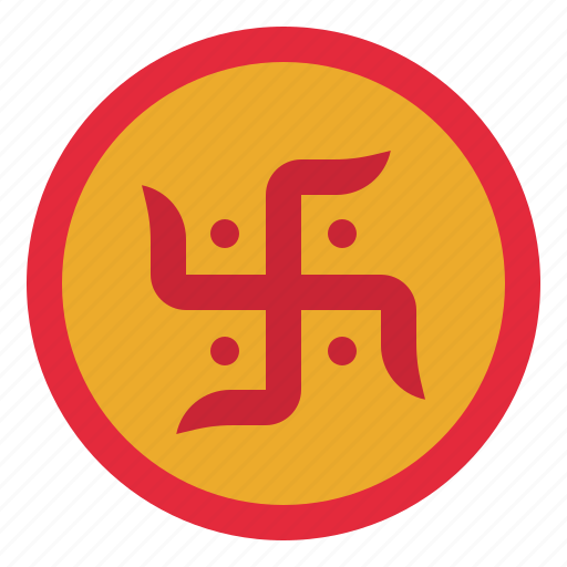 Swastika, diwali, cultures, shapes, symbols icon - Download on Iconfinder