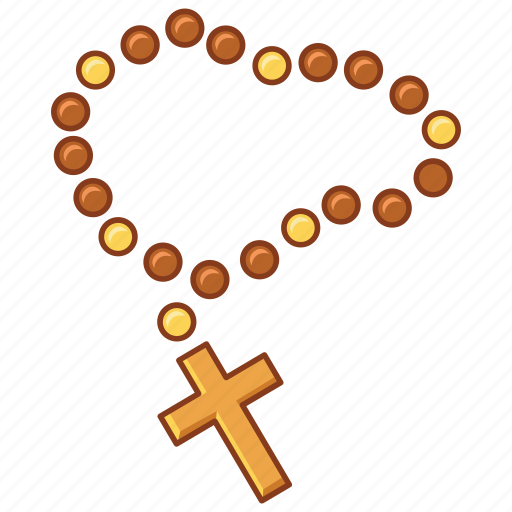 Beads, catholic, faith, pray, prayer, religion, rosary icon - Download on Iconfinder