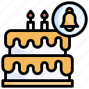 birthday, reminder, party, alert, cake