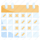schedule, planning, calendar, check, event