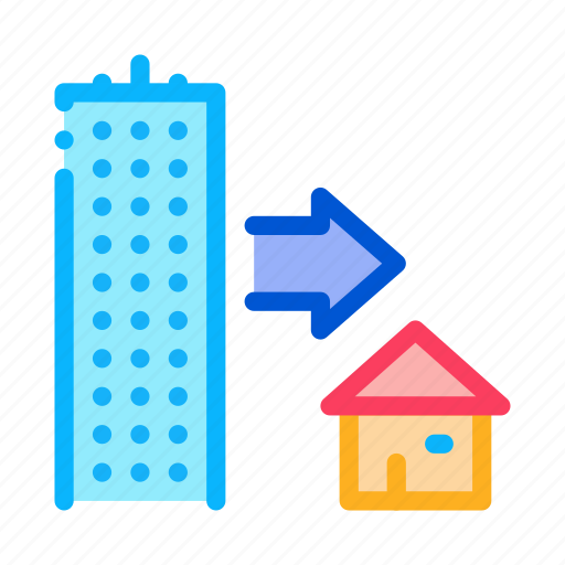 Consultation, freelance, house, job, online, operator, skyscraper icon - Download on Iconfinder