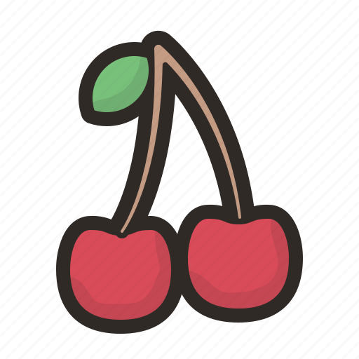 Cherries, dessert, food, fruit, sweet icon - Download on Iconfinder
