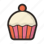 cupcake, bakery, confectionery, muffin, sweets 