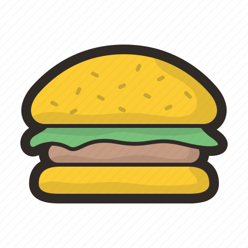 Hamburger, cheeseburger, food, junk, sandwich icon - Download on Iconfinder