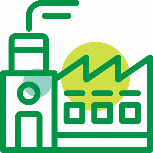 Eco, production, factory, industry, energy, power, manufacturing icon - Download on Iconfinder