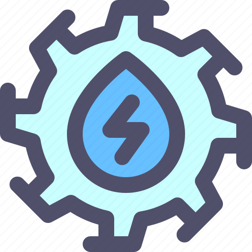 Hydro, power, energy, water, mill, renewable, sustainable icon - Download on Iconfinder