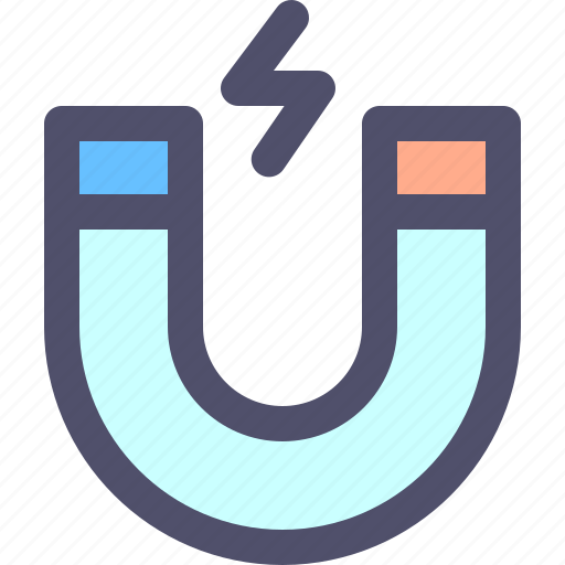 Magnet, energy, physics, power icon - Download on Iconfinder