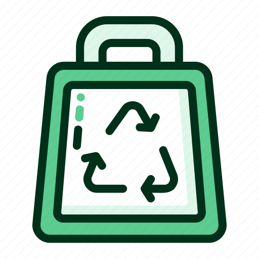 Eco, bag, nature, suitcase, shopping, environment, business icon - Download on Iconfinder