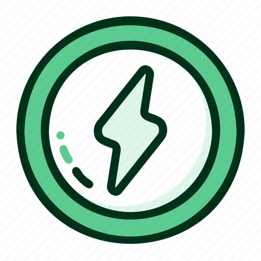 Energy, light, electricity, electric, green, eco, ecology icon - Download on Iconfinder