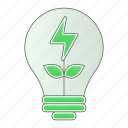 green technology, idea, nature, of, power, renewable