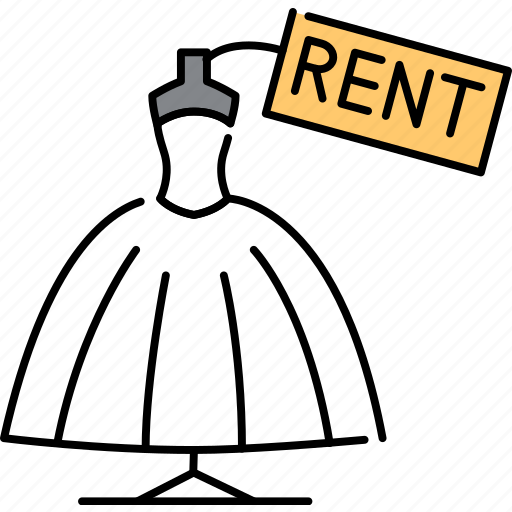 Rent, service, camera, wedding, dress icon - Download on Iconfinder