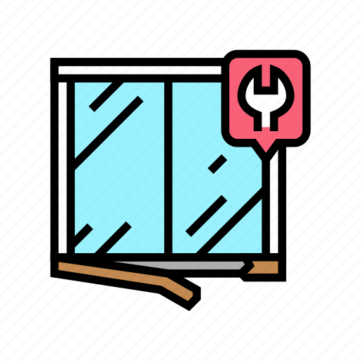 Window, frame, repair, furniture, building, door icon - Download on Iconfinder