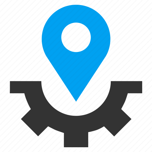 Location, map marker, navigation, pin, place, service, workshop pointer icon - Download on Iconfinder