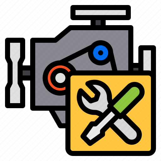 Engine, repair, service, maintenance icon - Download on Iconfinder