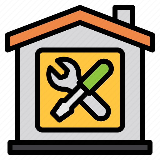 House, repair, service, maintenance icon - Download on Iconfinder